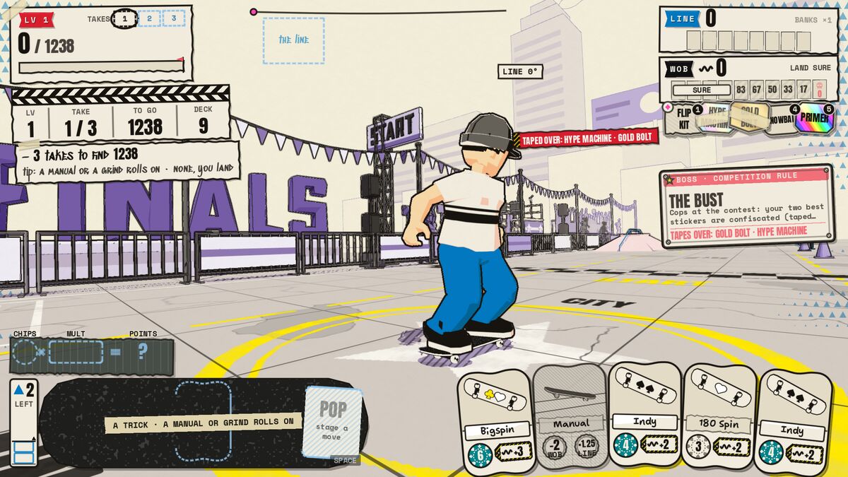 THE CONTEST: the boss tapes over your two best stickers.